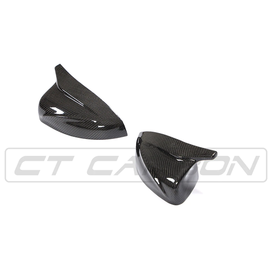 AUDI A3/S3/RS3 8V CARBON FIBRE MIRROR COVERS V2 - WITHOUT LANE ASSIST