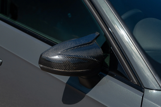 AUDI A3/S3/RS3 8V CARBON FIBRE MIRROR COVERS V2 - WITHOUT LANE ASSIST