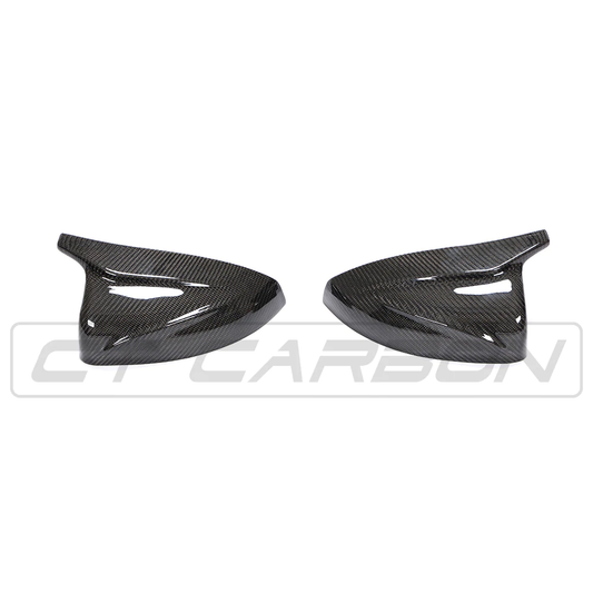 AUDI A3/S3/RS3 8V CARBON FIBRE MIRROR COVERS V2 - WITHOUT LANE ASSIST