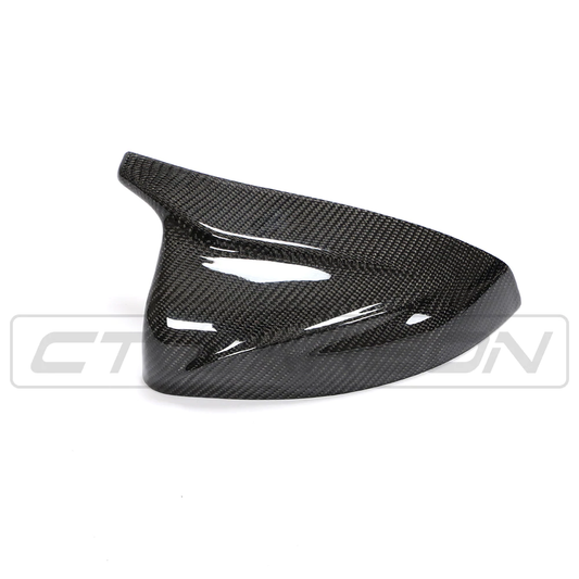 AUDI A3/S3/RS3 8V CARBON FIBRE MIRROR COVERS V2 - WITHOUT LANE ASSIST