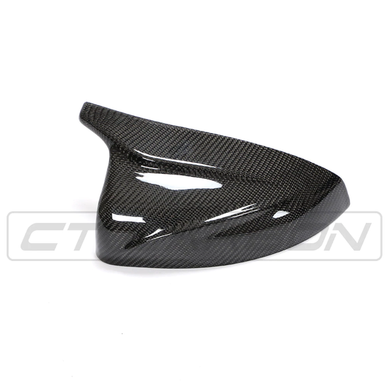 AUDI A3/S3/RS3 8V CARBON FIBRE MIRROR COVERS V2 - WITHOUT LANE ASSIST