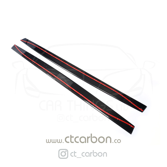BMW M3 & M4 F80/F82/F83 CARBON FIBRE SIDE SKIRTS - MP STYLE