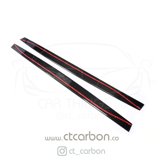 BMW M3 & M4 F80/F82/F83 CARBON FIBRE SIDE SKIRTS - MP STYLE