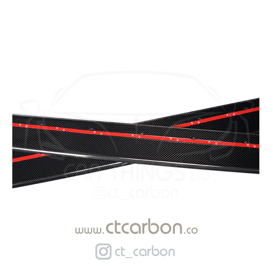 BMW M3 & M4 F80/F82/F83 CARBON FIBRE SIDE SKIRTS - MP STYLE