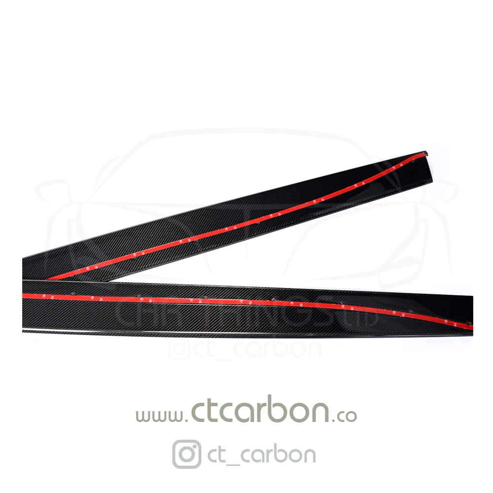 BMW M3 & M4 F80/F82/F83 CARBON FIBRE SIDE SKIRTS - MP STYLE