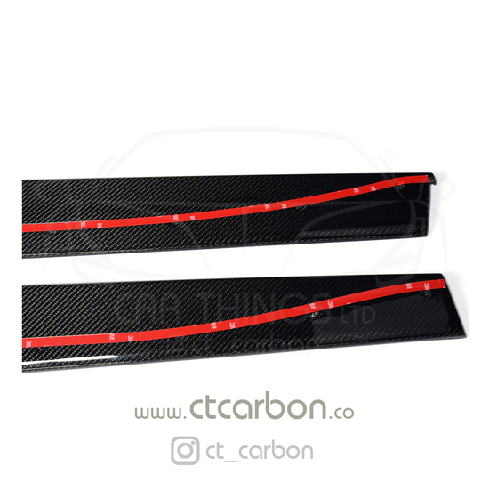BMW M3 & M4 F80/F82/F83 CARBON FIBRE SIDE SKIRTS - MP STYLE