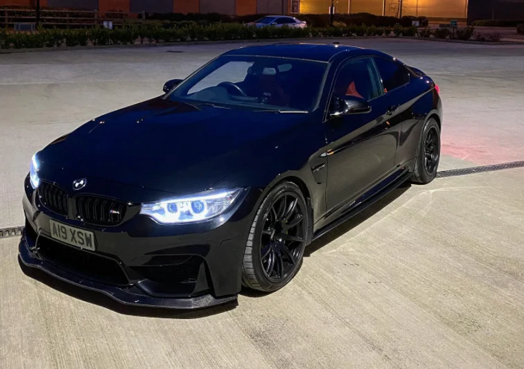 BMW M3 & M4 F80/F82/F83 CARBON FIBRE SPLITTER - PS STYLE