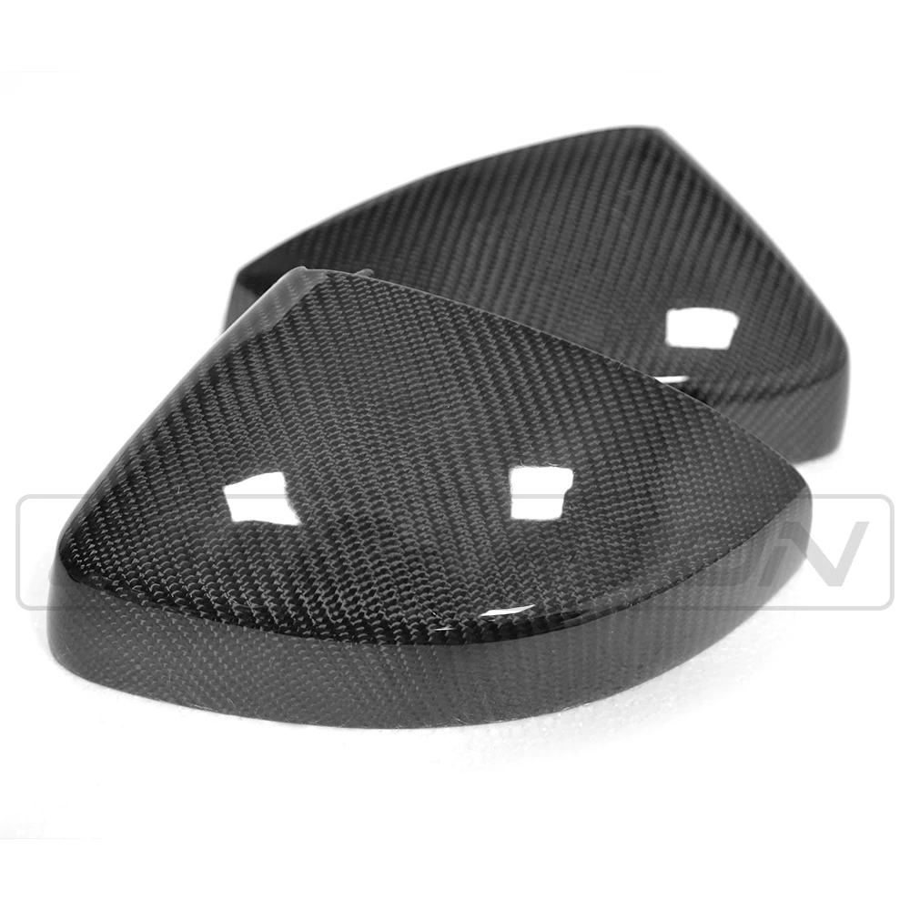 AUDI A3 S3 RS3 8V PRE-PREG CARBON FIBRE MIRRORS - WITH LANE ASSIST