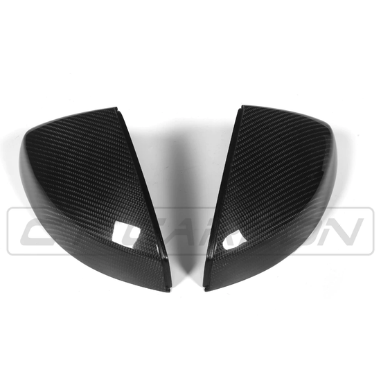 AUDI A3/S3/RS3 8V CARBON FIBRE MIRROR COVERS - WITHOUT LANE ASSIST