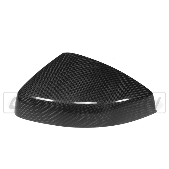 AUDI A3/S3/RS3 8V CARBON FIBRE MIRROR COVERS - WITHOUT LANE ASSIST