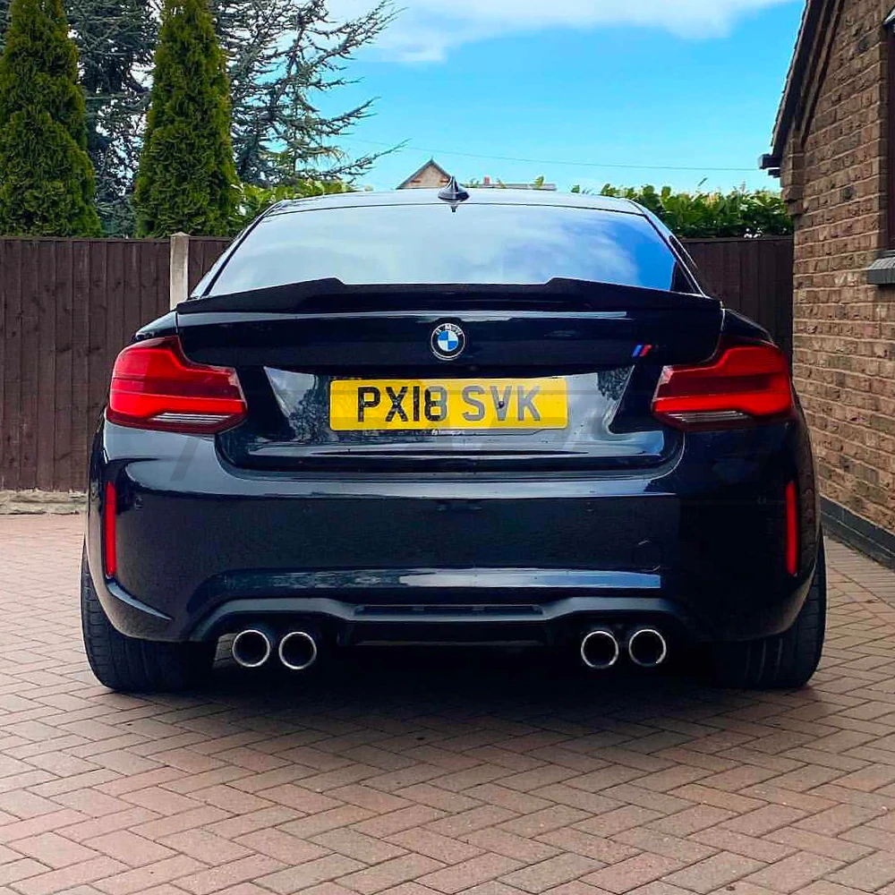 BMW 2 SERIES M2/M2C F87/F22 CARBON FIBRE SPOILER - M4 STYLE