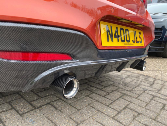 BMW 135i/140i/235i/240i/335i/340i/435i/440i CARBON EXHAUST TIPS CHROME