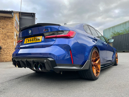 BMW M3 & 3 SERIES G80/G20 WET CARBON FIBRE SPOILER - V STYLE