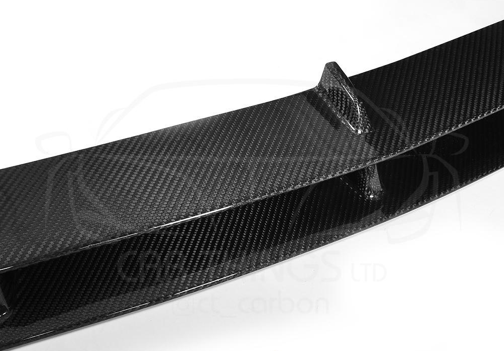 MERCEDES C63 W205 COUPE CARBON FIBRE SPLITTER - B-STYLE
