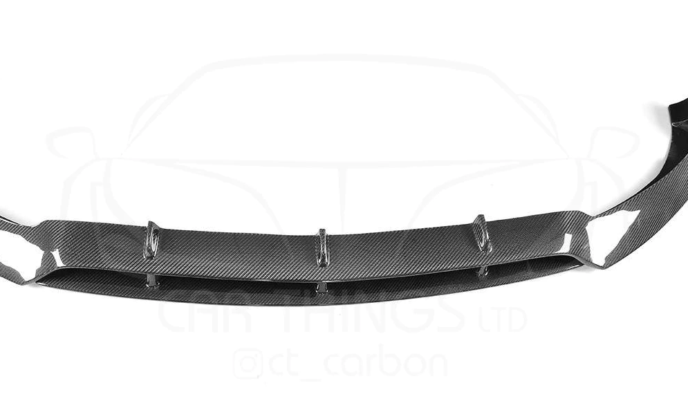 MERCEDES C63 W205 COUPE CARBON FIBRE SPLITTER - B-STYLE