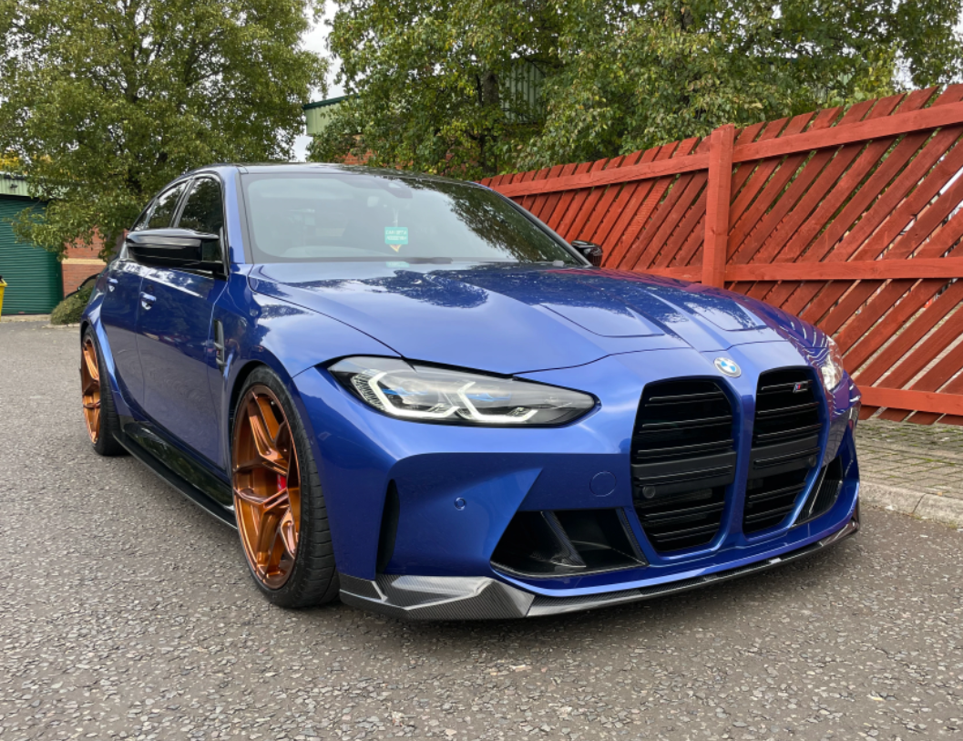 BMW M3 & M4 G80/G82/G83 Carbon fibre splitter - MP Style