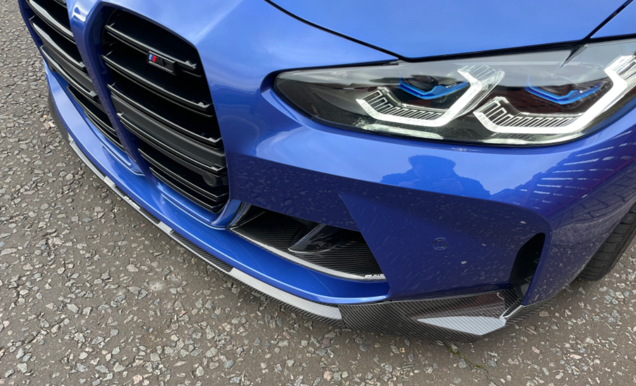BMW M3 & M4 G80/G82/G83 Carbon fibre splitter - MP Style