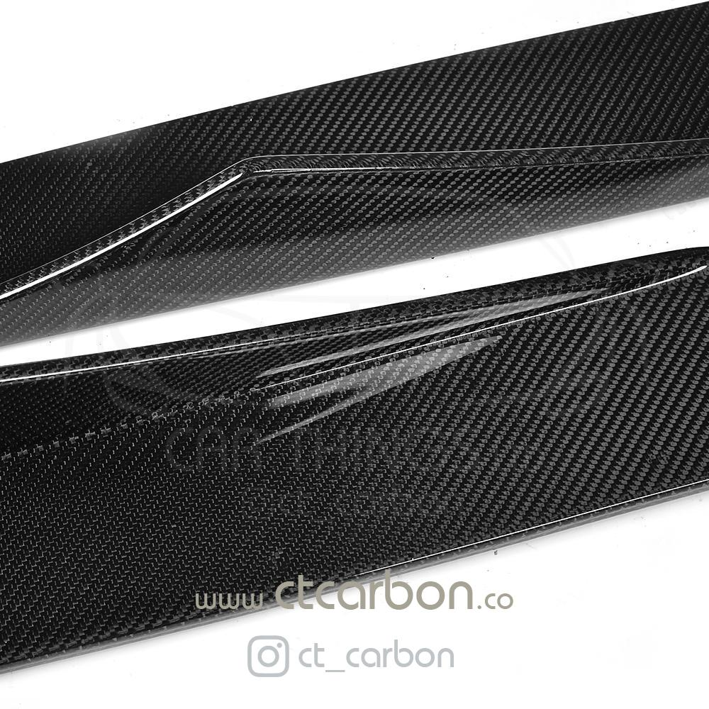 BMW M2/M2C F87 CARBON FIBRE SIDE SKIRTS - MT STYLE