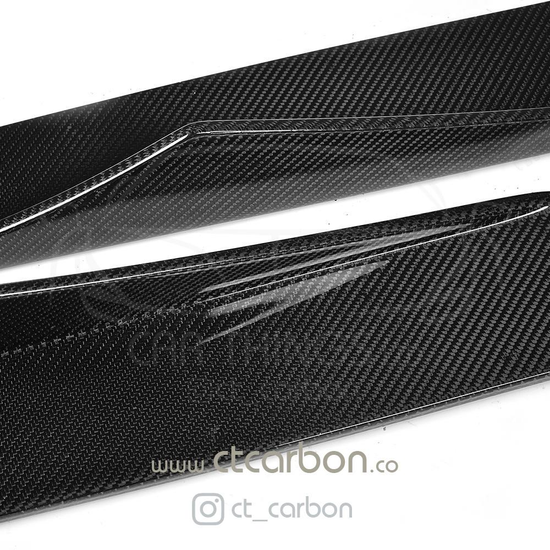 BMW M2/M2C F87 CARBON FIBRE SIDE SKIRTS - MT STYLE