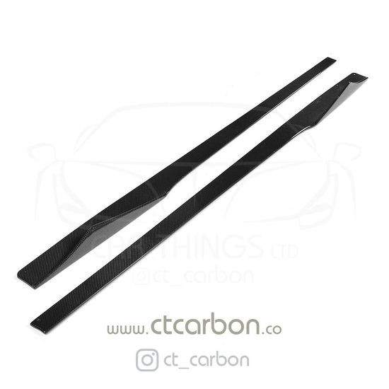 BMW M2/M2C F87 CARBON FIBRE SIDE SKIRTS - MT STYLE