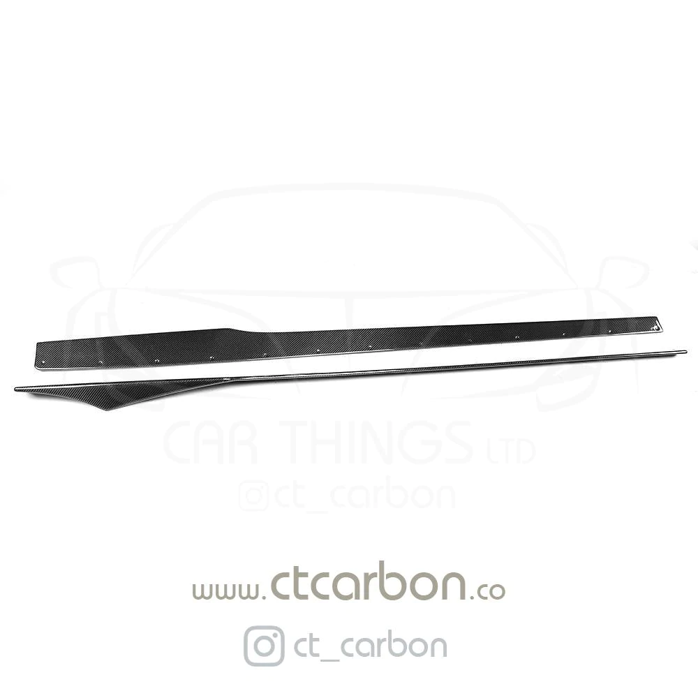 BMW M2/M2C F87 CARBON FIBRE SIDE SKIRTS - MT STYLE