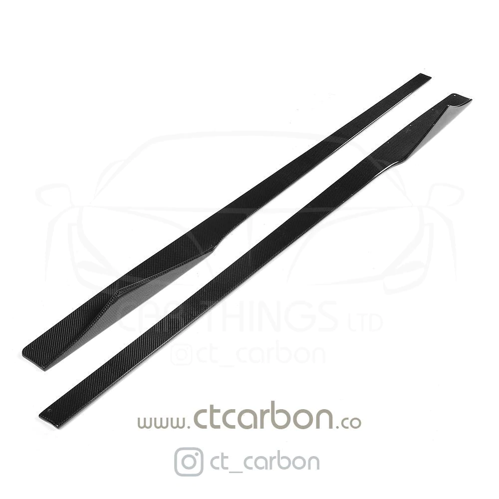 BMW M2/M2C F87 CARBON FIBRE SIDE SKIRTS - MT STYLE