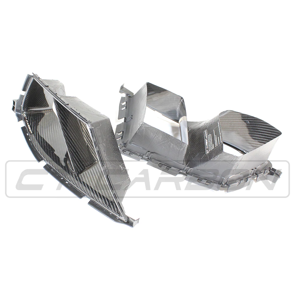 BMW M3 & M4 G80/G82/G83 Carbon Fibre Bumper Ducts - MP Style
