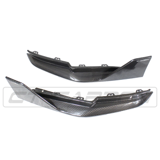 BMW M3 G80 CARBON FIBRE REAR BUMPER CORNERS - MP STYLE