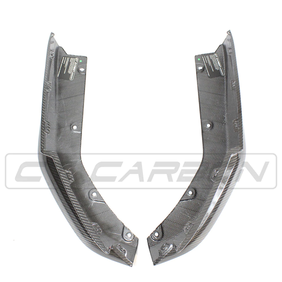BMW M3 G80 CARBON FIBRE REAR BUMPER CORNERS - OEM STYLE