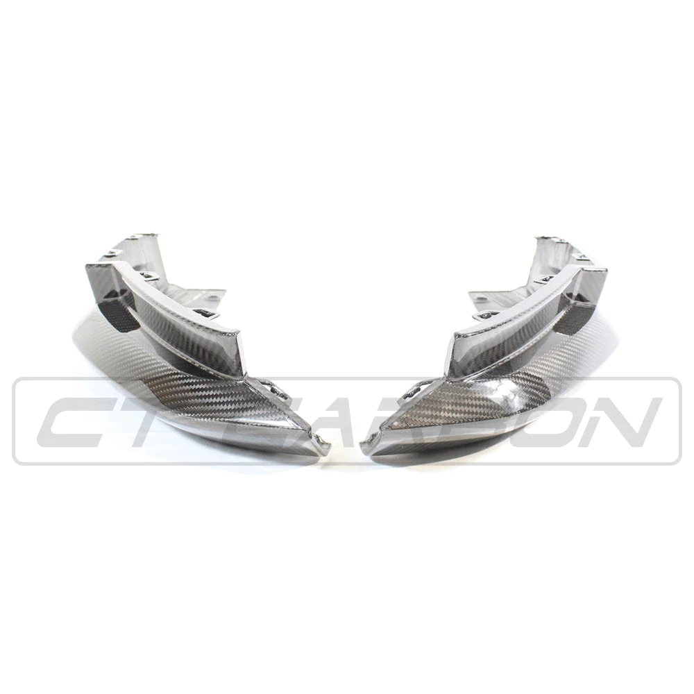 BMW M4 G82/G83 CARBON FIBRE REAR BUMPER CORNERS - OEM STYLE