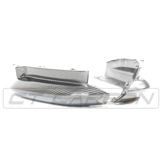 BMW M4 G82/G83 CARBON FIBRE REAR BUMPER CORNERS - OEM STYLE