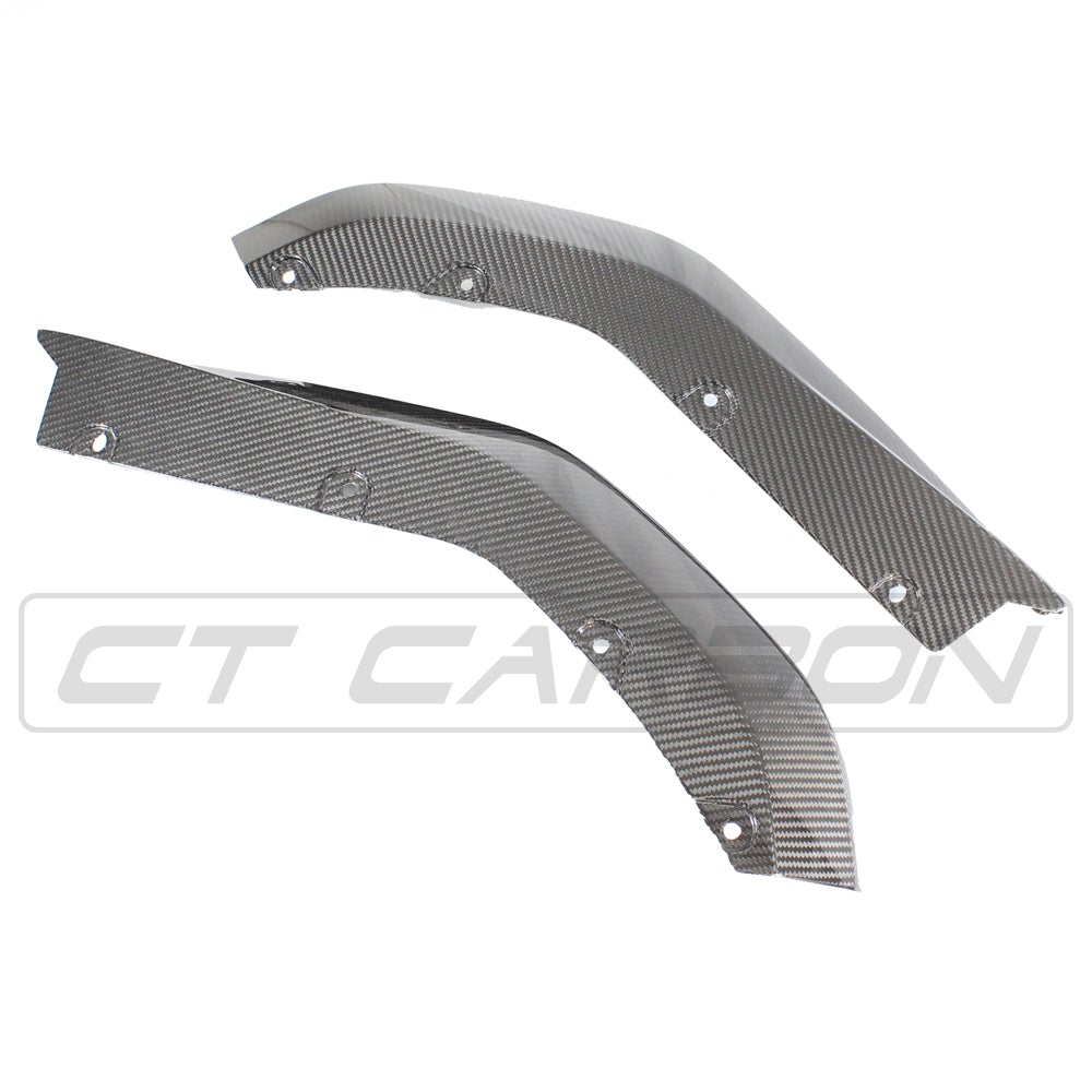 BMW M4 G82/G83 CARBON FIBRE REAR BUMPER CORNERS - OEM STYLE
