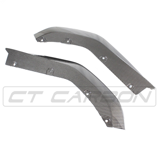 BMW M4 G82/G83 CARBON FIBRE REAR BUMPER CORNERS - OEM STYLE