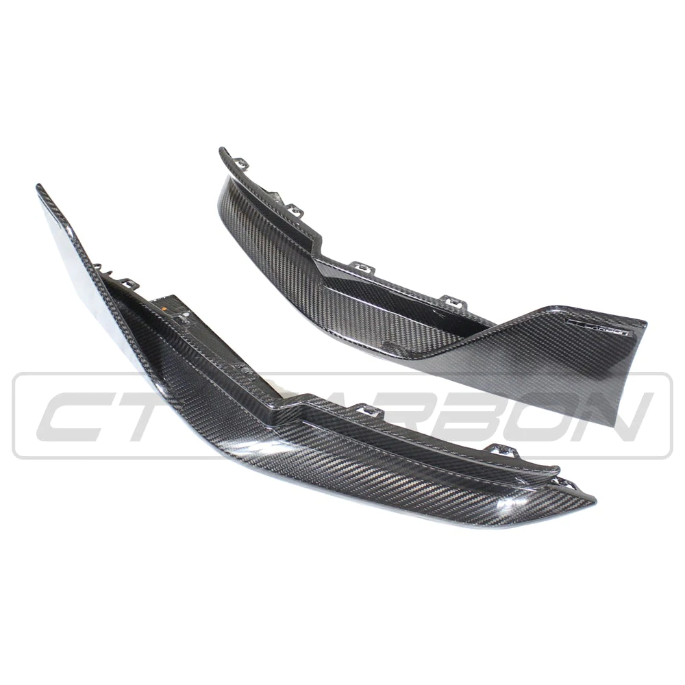BMW M4 G82 CARBON FIBRE REAR BUMPER CORNERS - MP STYLE