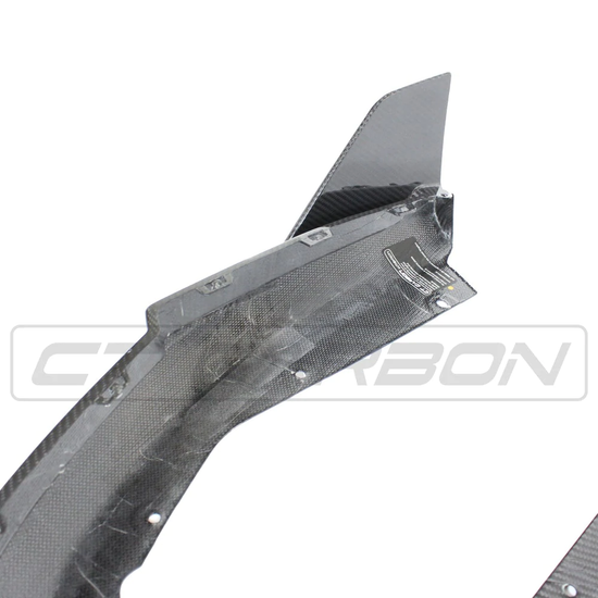 BMW M4 G82 CARBON FIBRE REAR BUMPER CORNERS - MP STYLE