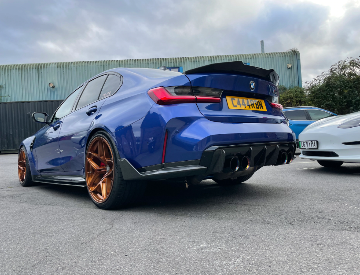 BMW M3 & 3 SERIES G80/G20 CARBON FIBRE SPOILER - PS STYLE