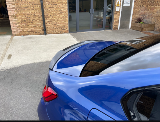 BMW M4 & 4 SERIES G82/G22 CARBON FIBRE SPOILER - V STYLE