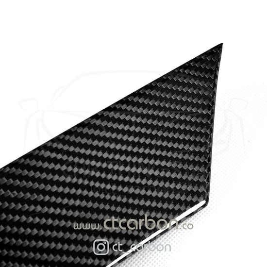 BMW M3 & M4 F80/F82/F83 UPPER FRONT CARBON FIBRE CANARDS