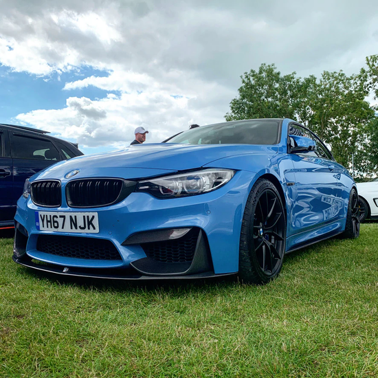 BMW M3 & M4 F80/F82/F83 UPPER FRONT CARBON FIBRE CANARDS