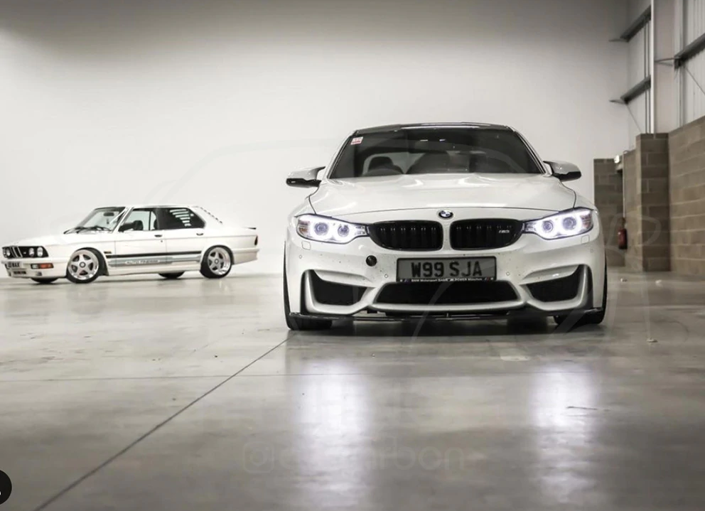 BMW M3/M4 (F80 F82 F83) CARBON FIBRE SPLITTER (NO CANARDS) - MP STYLE