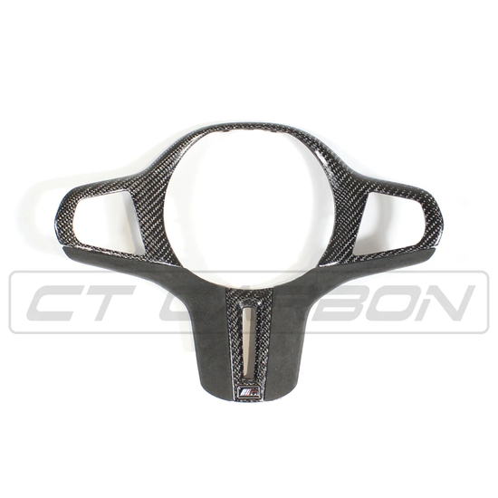 BMW Gxx M CAR CARBON FIBRE STEERING WHEEL TRIM