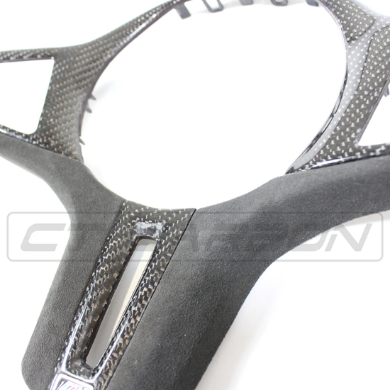 BMW Gxx M CAR CARBON FIBRE STEERING WHEEL TRIM