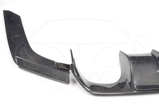 BMW M3 & M4 F80/F82/F83 CARBON FIBRE DIFFUSER - V-STYLE