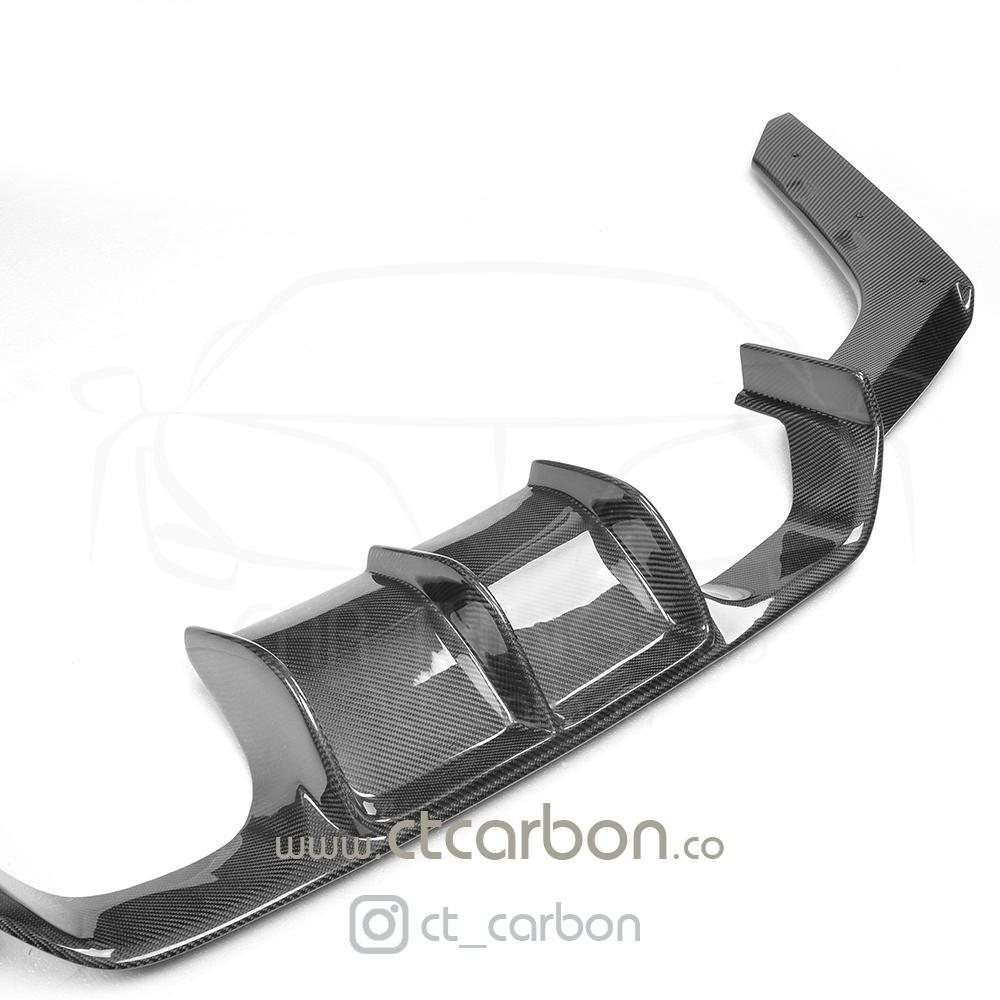 BMW M3 & M4 F80/F82/F83 CARBON FIBRE DIFFUSER - V-STYLE