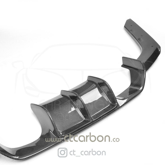 BMW M3 & M4 F80/F82/F83 CARBON FIBRE DIFFUSER - V-STYLE