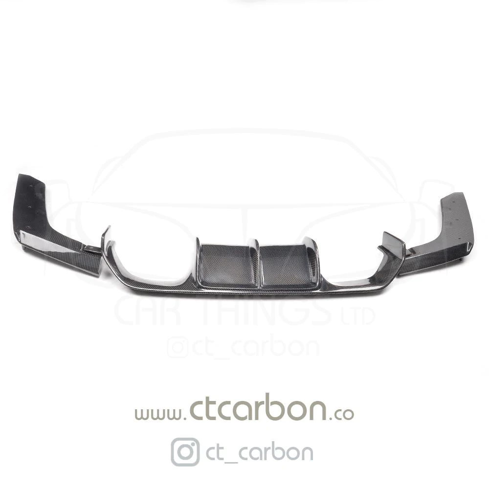 BMW M3 & M4 F80/F82/F83 CARBON FIBRE DIFFUSER - V-STYLE