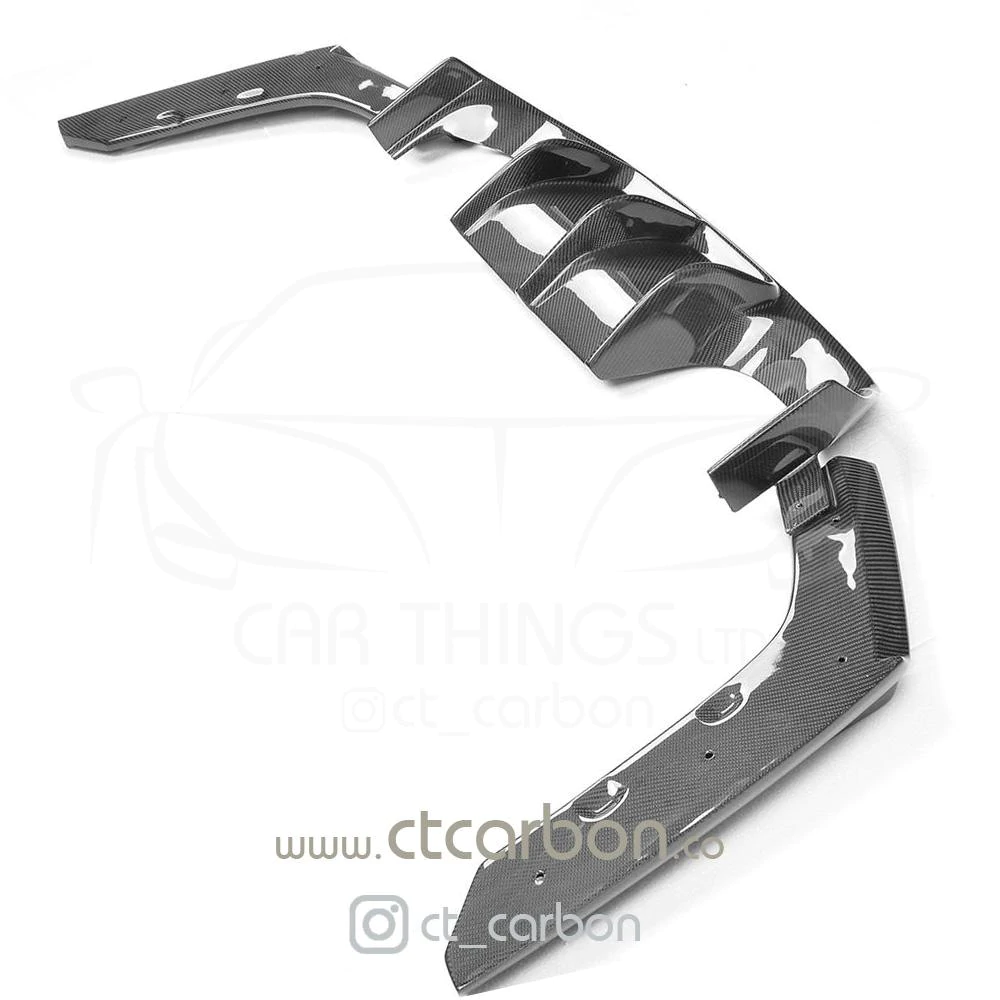 BMW M3 & M4 F80/F82/F83 CARBON FIBRE DIFFUSER - V-STYLE