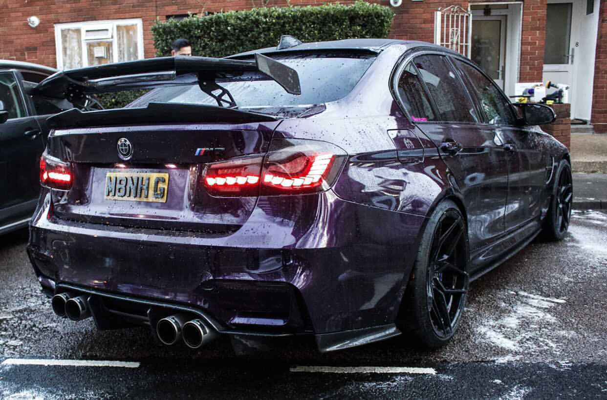 BMW M3 & 3 SERIES F80/F30  CARBON FIBRE SPOILER - PS DUCKTAIL STYLE