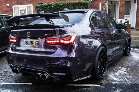 BMW M3 & 3 SERIES F80/F30  CARBON FIBRE SPOILER - PS DUCKTAIL STYLE