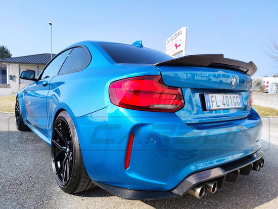 BMW 2 SERIES M2/M2C F87 & F22 CARBON FIBRE SPOILER - DUCKTAIL PS STYLE